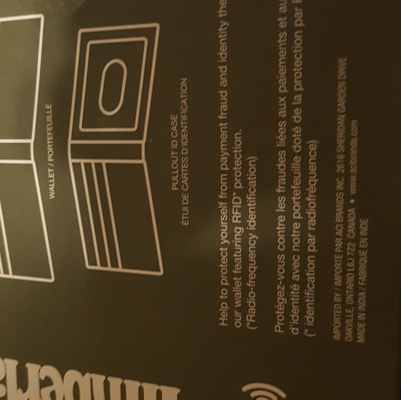 Timberland men's leather wallet and ID card case - Picture 4 of 5